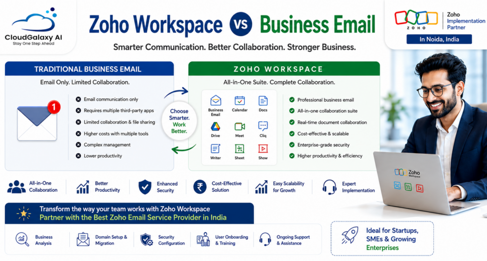 Zoho email service provider for startups